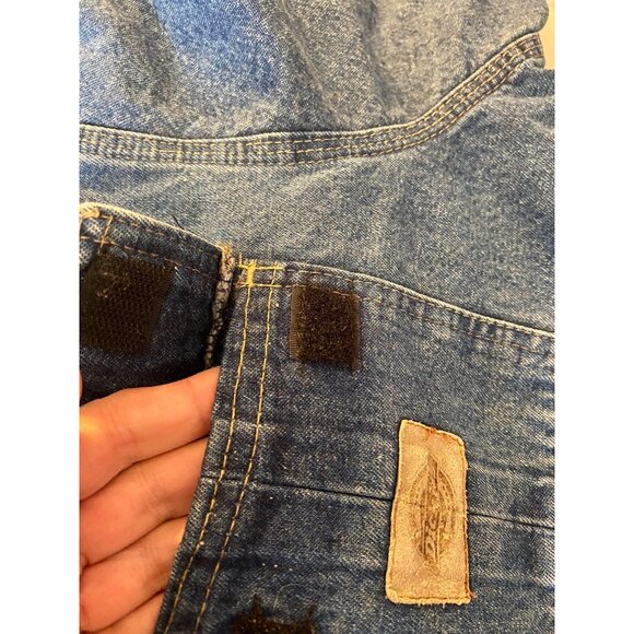 Dickies Denim Jacket With Quilted Lining & Corduroy Collar XL - Picture 5 of 11